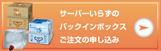サーバーいらずのバックインボックスご注文の申し込み